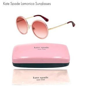 Kate Spade Lamonica Sunglasses & Case